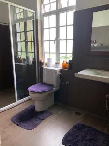 Koupelna v ubytování Pekoetrails Hantana Homestay