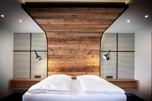 Voodi või voodid majutusasutuse Hotel Gasthof Siggen toas