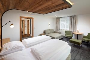 Voodi või voodid majutusasutuse Hotel Gasthof Siggen toas