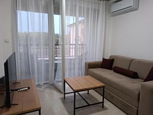 TV a/nebo společenská místnost v ubytování Apartman Spasić 2