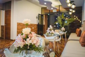 Istumisnurk majutusasutuses Gran Kunturwasi Hotel Corporativo