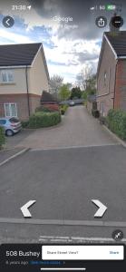 an image of a street with a google street view at Inviting 2-Bed Apartment in Bushey in Bushey