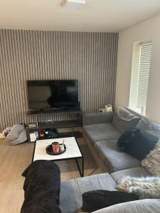 Inviting 2-Bed Apartment in Bushey TV 또는 엔터테인먼트 센터