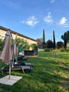 Zahrada ubytování Agriturismo La Vergheria
