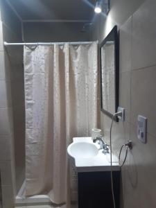 Vannituba majutusasutuses Casita Azul