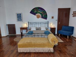 Giường trong phòng chung tại casaMargò