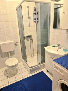 Vannituba majutusasutuses Apartman Lopar Selce