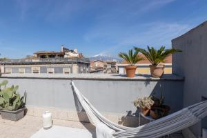 Balkón alebo terasa v ubytovaní HOMESTAY rooftop