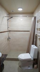Bilik mandi di Archil and Nino Gigauri Guest House