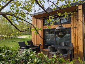 Zahrada ubytování Tinyhouse Daniel