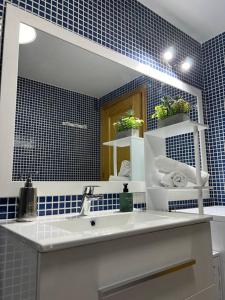 Koupelna v ubytování Piso en el corazón de Águilas