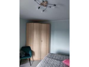Ένα ή περισσότερα κρεβάτια σε δωμάτιο στο Sunshine apartment in Goch