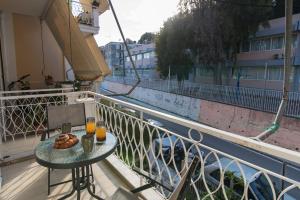 Balkón nebo terasa v ubytování Mencrates Apartment