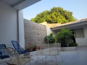 Χώρος καθιστικού στο CASA MERCY