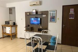 TV a/nebo společenská místnost v ubytování VA Apart Hotel Savassi