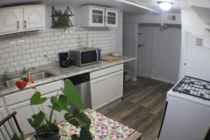 Kuchyň nebo kuchyňský kout v ubytování Modern 1 BR Apt - Easy Parking 5 min from Downtown + 6 fotografií