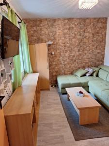 TV a/nebo společenská místnost v ubytování Apartments Slavomir