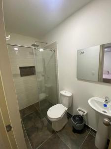 Ένα μπάνιο στο HOTEL EBENEZER