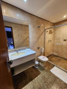 Koupelna v ubytování Motel Só Love 1