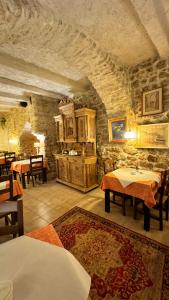 Colomba Hôtel Centre-Ville Historique的休息区