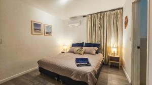 Postel nebo postele na pokoji v ubytování El Laguito Cartagena - Apartamento 2 habitaciones acceso directo a playa + 17 fotografií