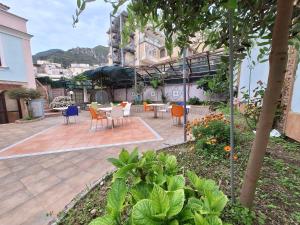 Zahrada ubytování L'orchidea amalfi coast