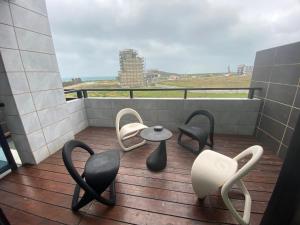 Balkón nebo terasa v ubytování Beauty House Homestay