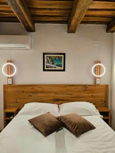 Posteľ alebo postele v izbe v ubytovaní B&B Plitvica Lodge