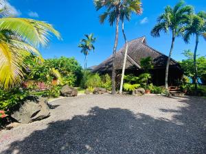 Zahrada ubytování Villa Kahaia Bora Bora