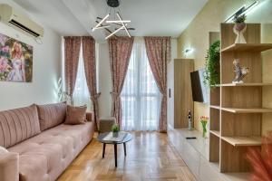 Posezení v ubytování Apartments Elena