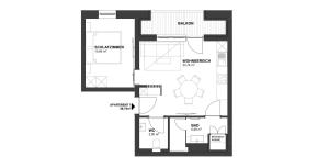 Půdorys ubytování NEW! Tevini Alpine Apartments by we rent