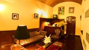 Ruang duduk di Posada Coatepec