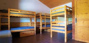 Palanda nebo palandy na pokoji v ubytování Gîte de Cayssie + 22 fotografií