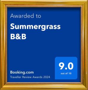 un marco de imagen con las palabras actualizadas a Sumergrass b b b en Summergrass B&B, en Yogyakarta