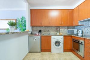 Kuchyňa alebo kuchynka v ubytovaní Apart-rent Apartment Blaucel 0083