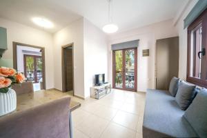 Χώρος καθιστικού στο Dimitra & Deslina Luxury Αpartments