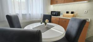 Kuchyň nebo kuchyňský kout v ubytování Apartman Stanković