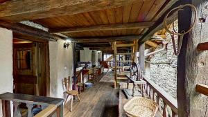 Posedenie v ubytovaní Ca' Scocc, antica casa di montagna in Valsesia