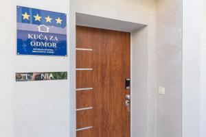 Certifikát, hodnocení, plakát nebo jiný dokument vystavený v ubytování Villa Nia