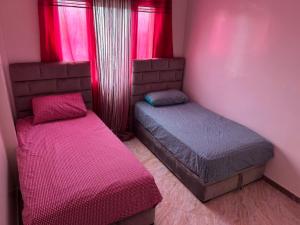 Postel nebo postele na pokoji v ubytování Luxueux appartement à Sahara beach mohammedia