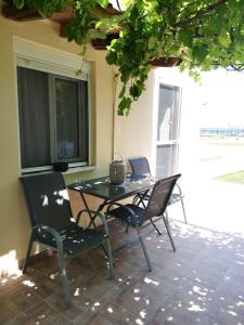 A patio or other outdoor area at Semeli Ancient Stagira 4 Apts Chalkidiki