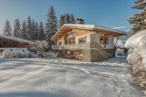 Chalet Nepal semasa musim sejuk