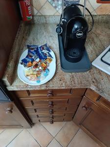 Η κουζίνα ή μικρή κουζίνα στο Casa vacanza Giada