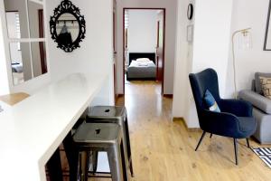 Posteľ alebo postele v izbe v ubytovaní Apartament 007A pod Śnieżką