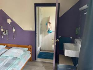 Hotel Fauwaterにあるベッド