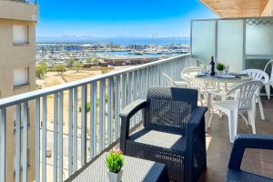 A balcony or terrace at Avda de Rhode 229 Roses - Immo Barneda