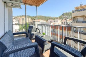 A balcony or terrace at Avda de Rhode 229 Roses - Immo Barneda