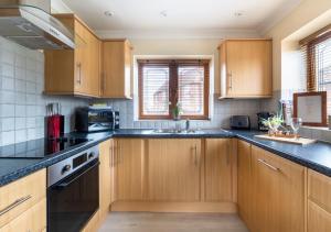 Köök või kööginurk majutusasutuses Malthouse Lodge