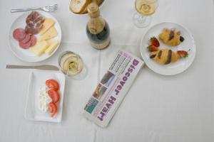 Cibo presso il bed & breakfast o nelle vicinanze