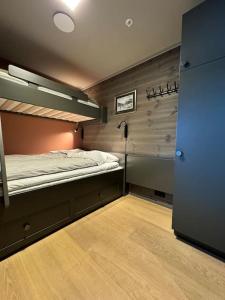 Tempat tidur susun dalam kamar di Riddertunet Beitostølen